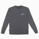 CIRCLE LONGSLEEVE CHARCOAL