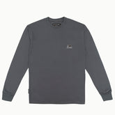 SKATEHOLIC LONGSLEEVE CHARCOAL