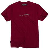 WAVE TEE BURGUNDY - outoffmymind