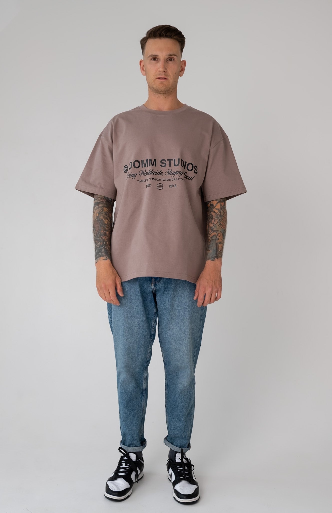 WORLDWIDE TEE BEIGE