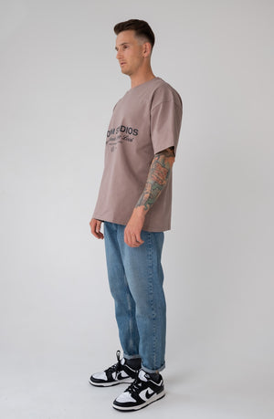 WORLDWIDE TEE BEIGE