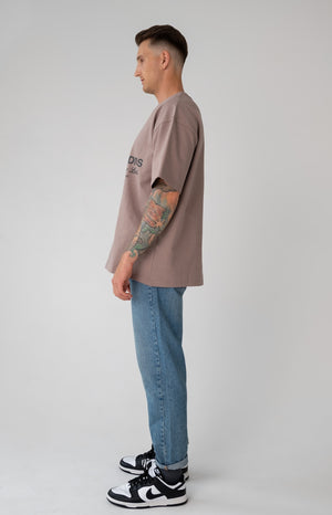 WORLDWIDE TEE BEIGE
