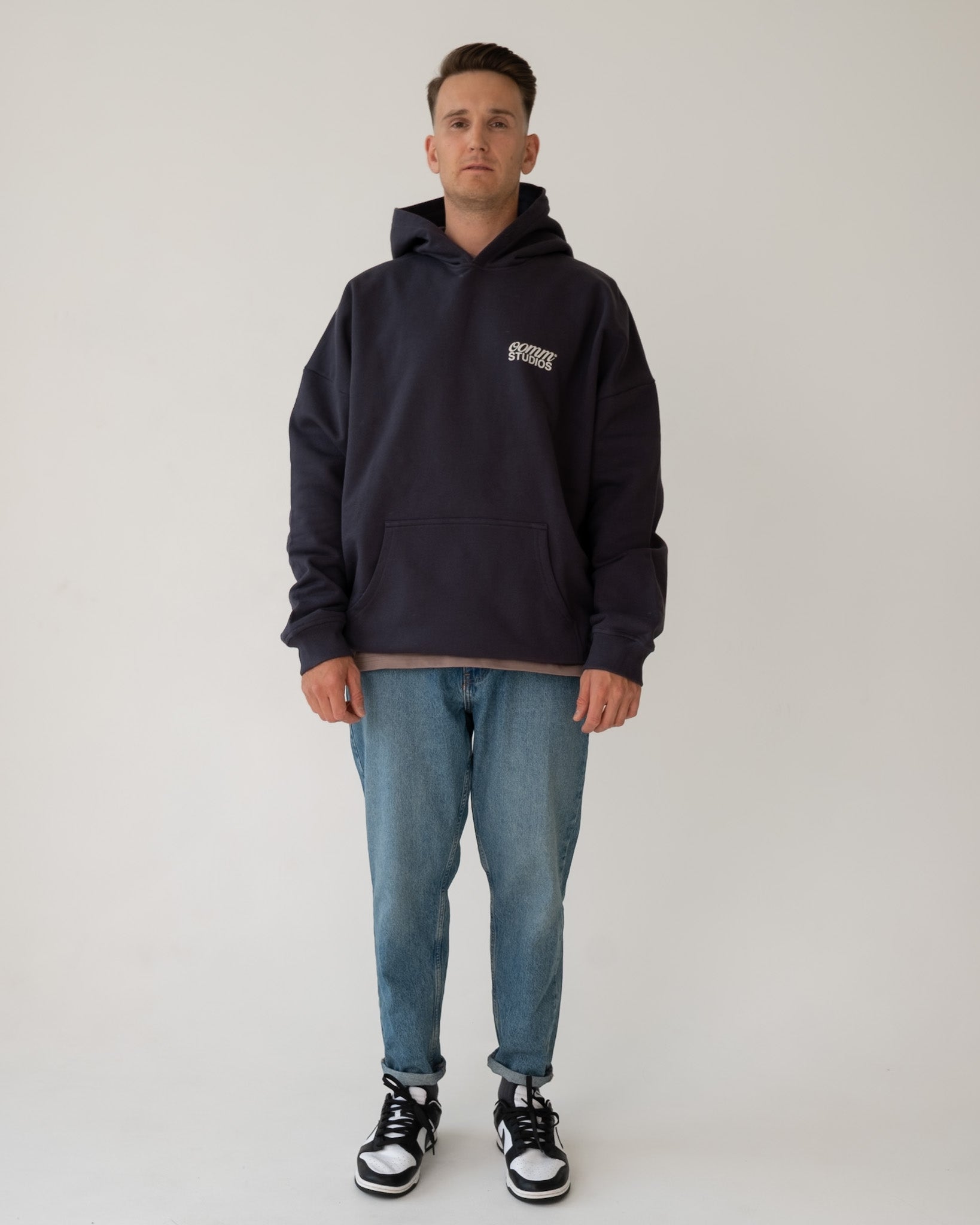 TIMELESS OVERSIZED HOODIE  GREY
