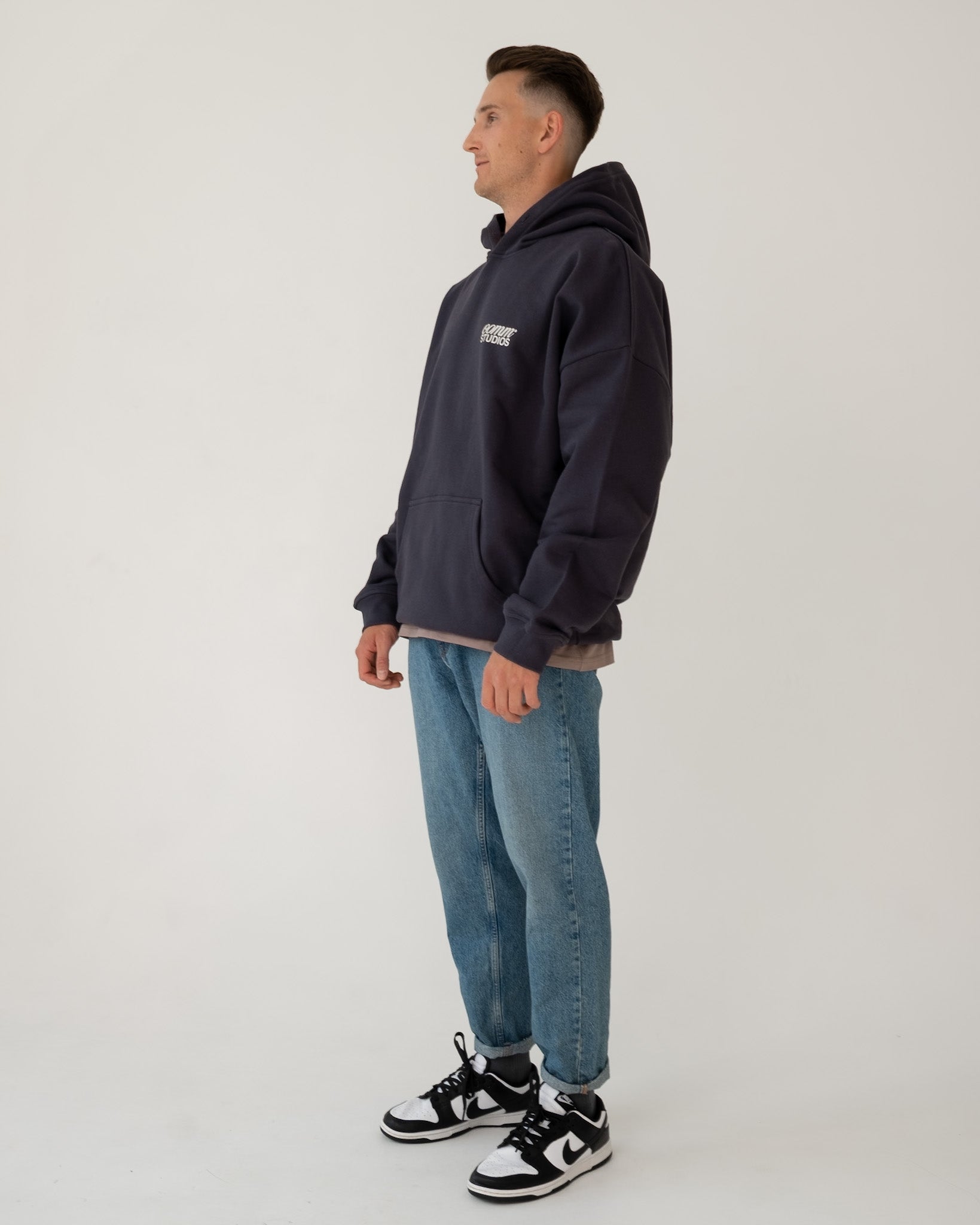TIMELESS OVERSIZED HOODIE  GREY