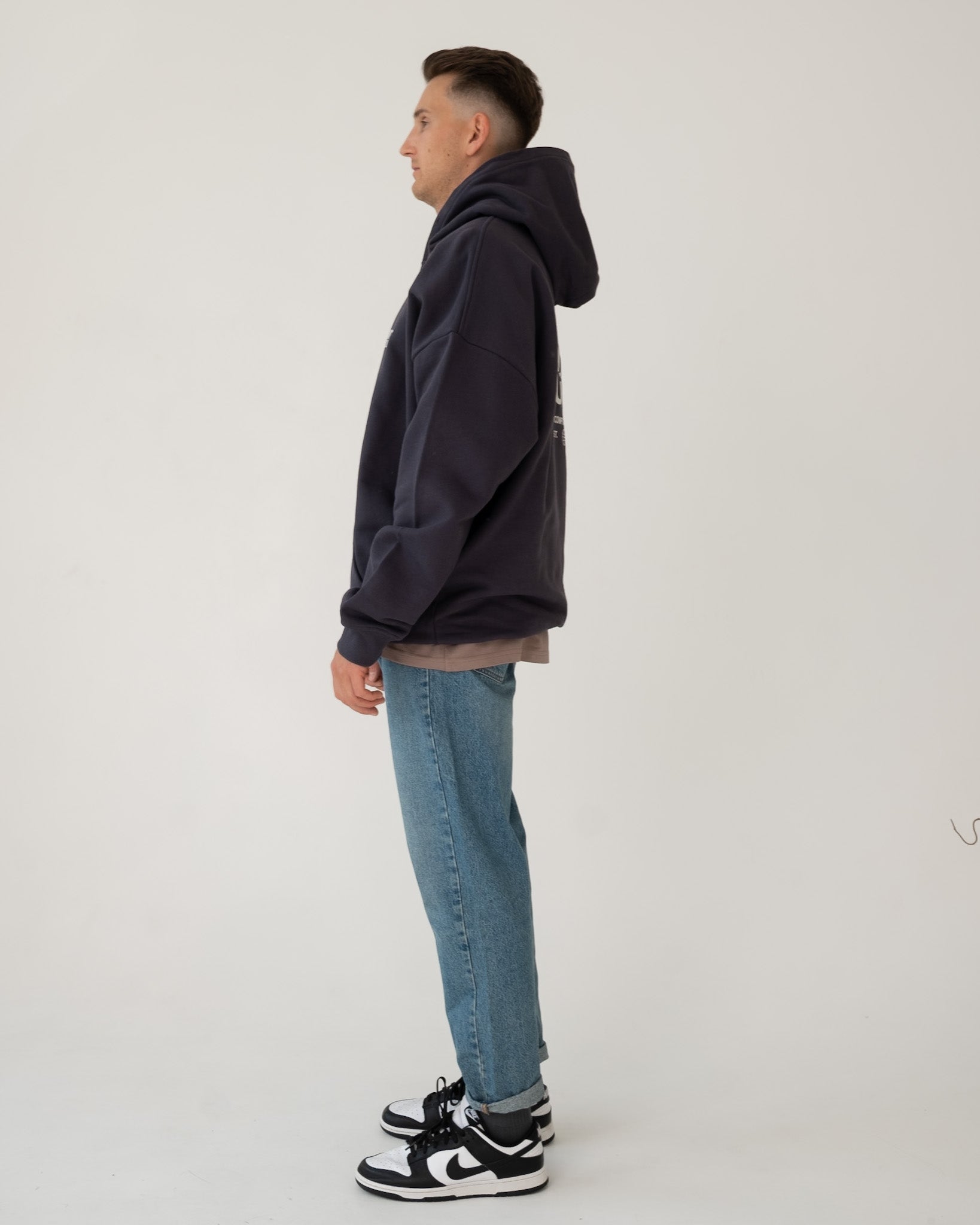 TIMELESS OVERSIZED HOODIE  GREY