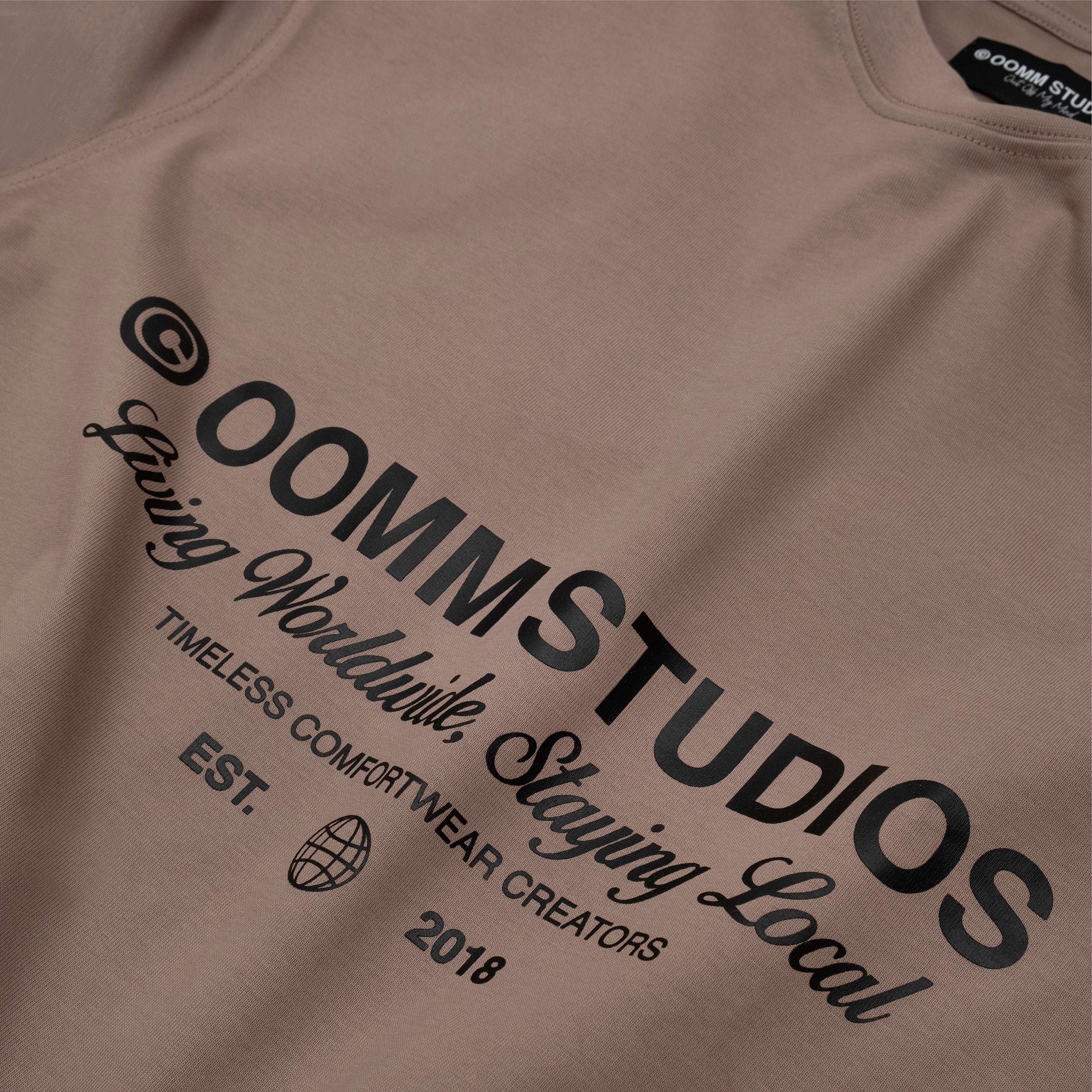 WORLDWIDE TEE BEIGE