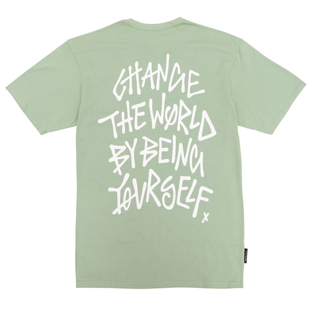 BE YOURSELF TEE MINT