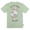 SKATEHOLIC TEE MINT