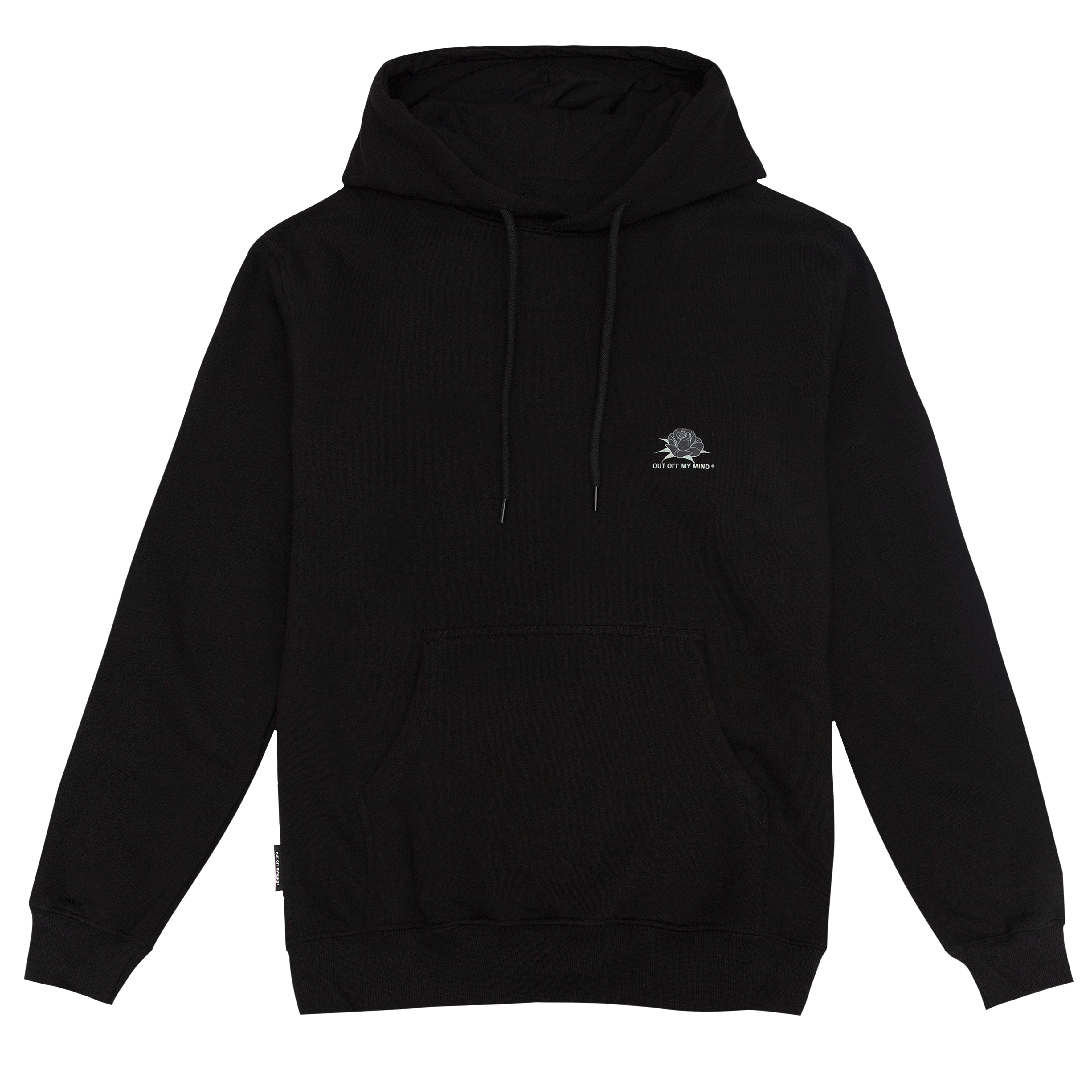 SKATEHOLIC HOODIE BLACK