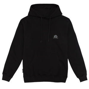 SKATEHOLIC HOODIE BLACK
