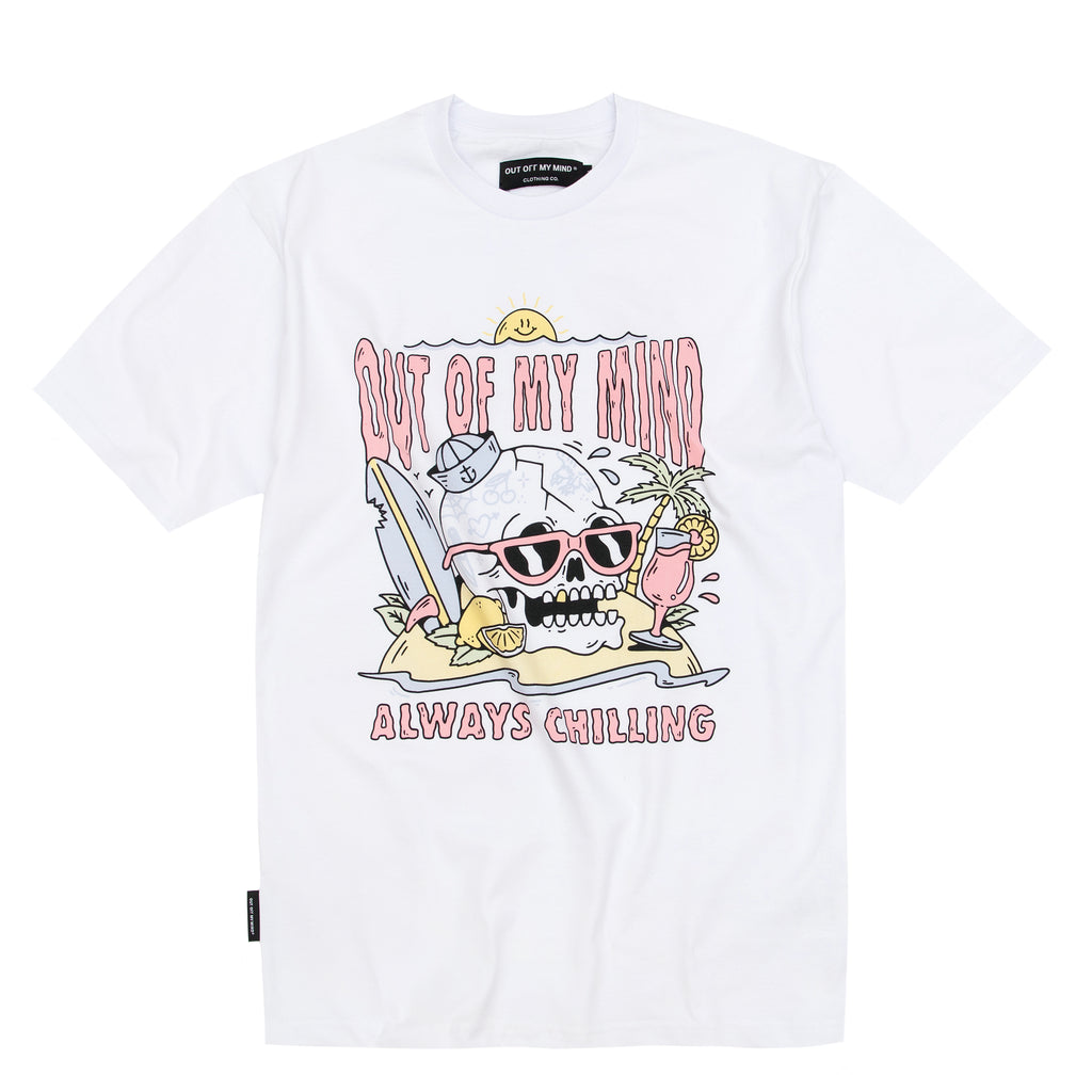 ALWAYS CHILLING TEE WHITE