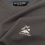 PALM SUMMER CREWNECK CHARCOAL