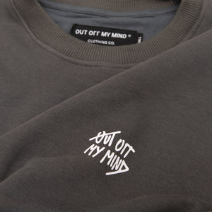 OOMM SUMMER CREWNECK CHARCOAL