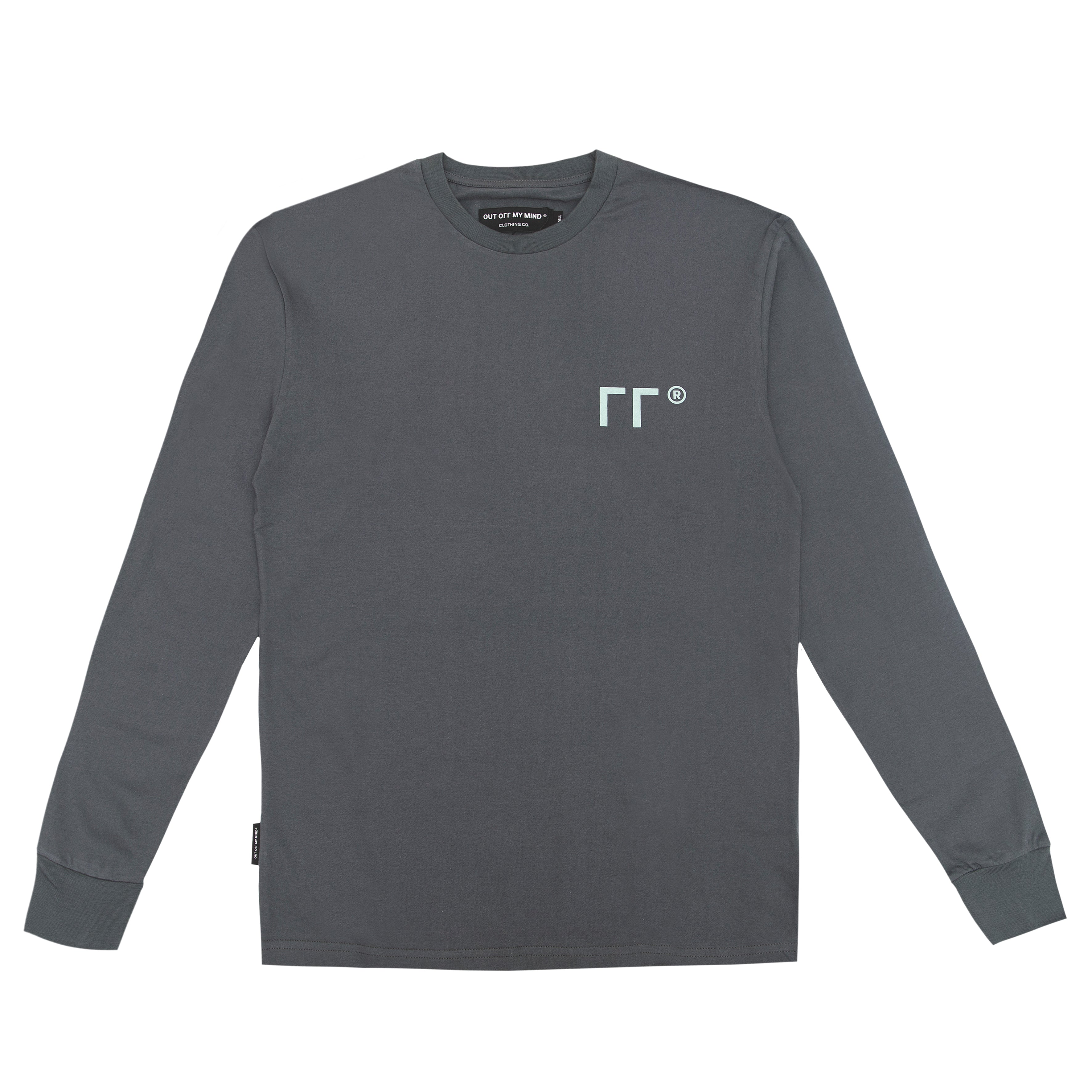 CIRCLE LONGSLEEVE CHARCOAL