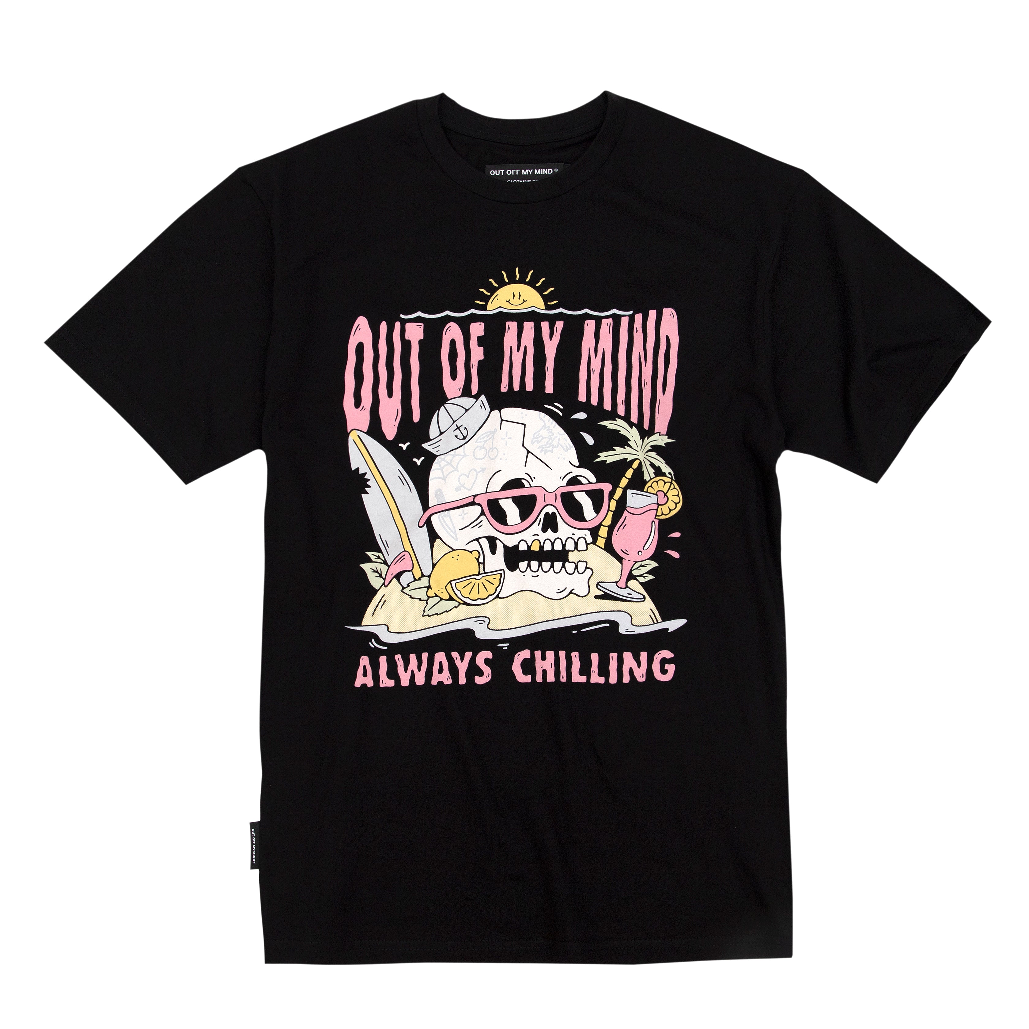 ALWAYS CHILLING TEE BLACK