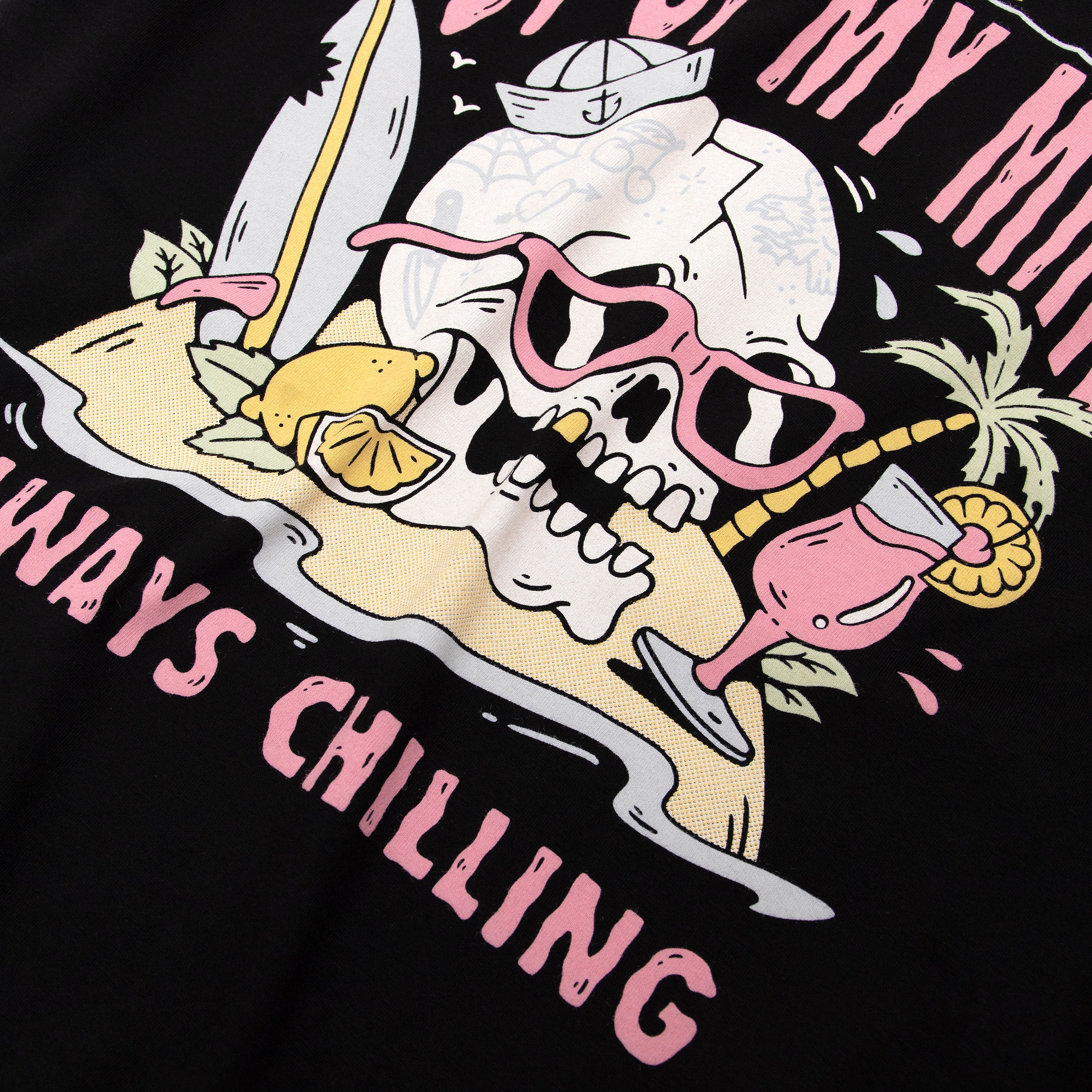 ALWAYS CHILLING TEE BLACK