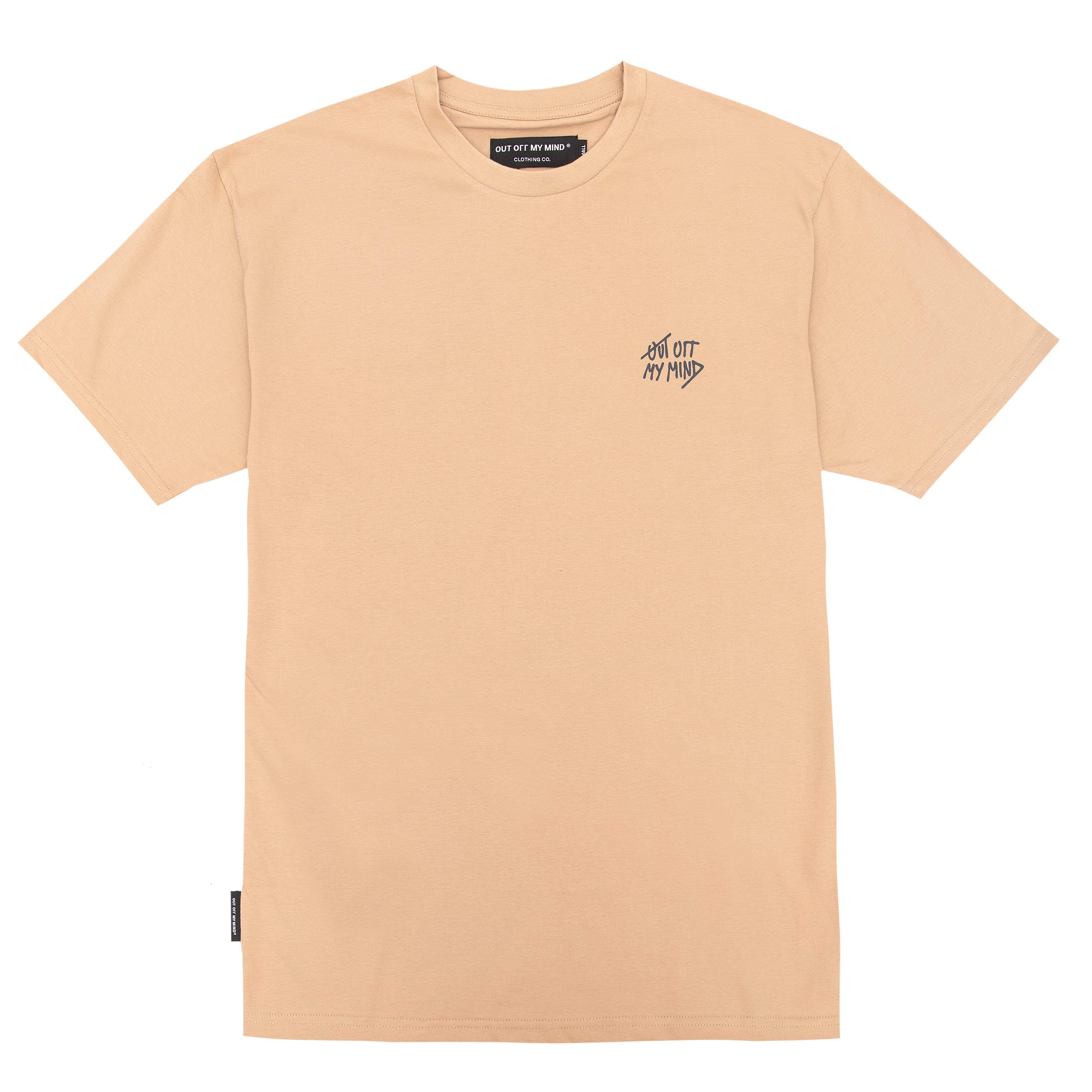 BE YOURSELF TEE BEIGE