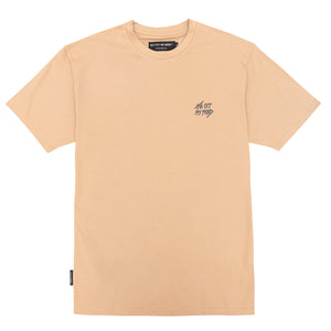 BE YOURSELF TEE BEIGE