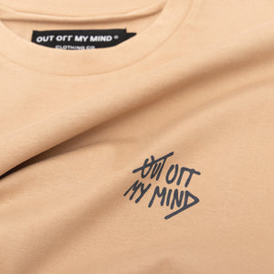 BE YOURSELF TEE BEIGE