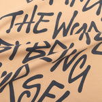 BE YOURSELF TEE BEIGE