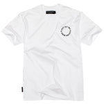 CIRCLE T-SHIRT WHITE - outoffmymind