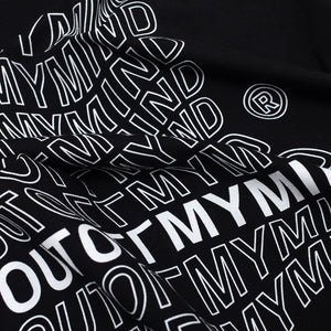 FLAG TEE BLACK - outoffmymind