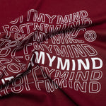 FLAG TEE BURGUNDY - outoffmymind