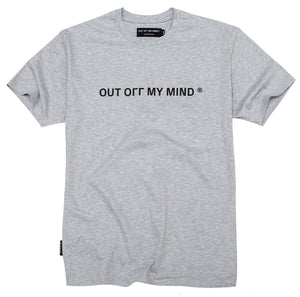 GLOBE TEE GREY - outoffmymind