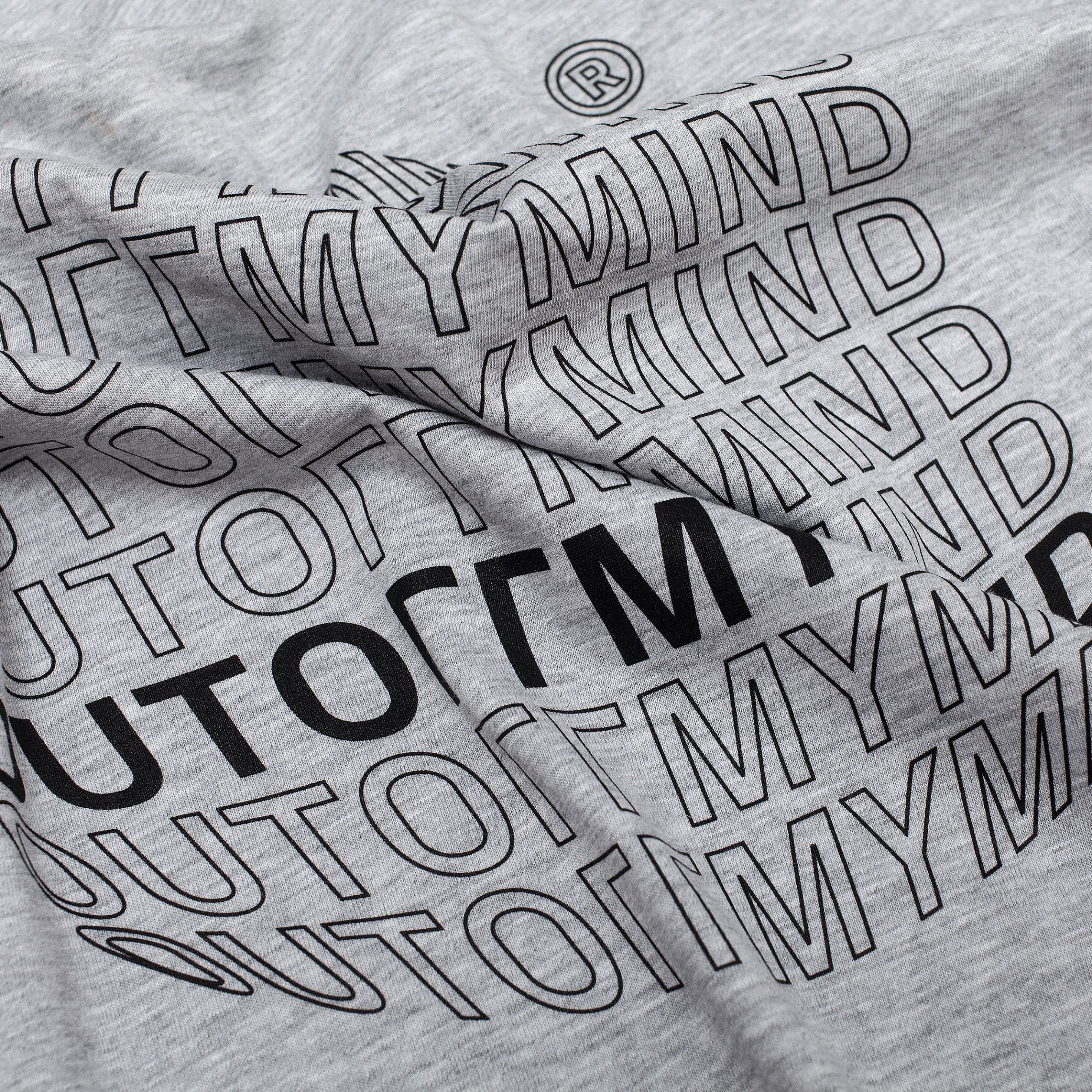 GLOBE TEE GREY - outoffmymind