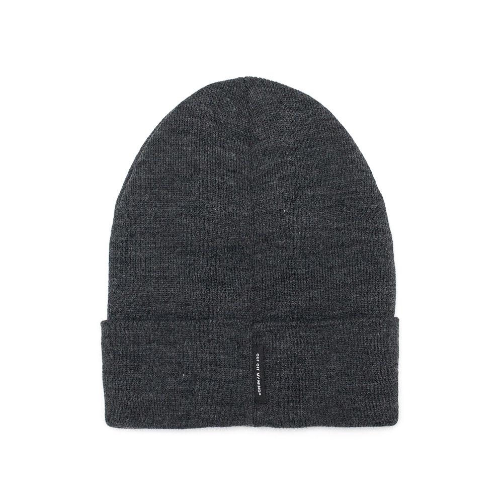 LOGO BEANIE GREY - outoffmymind