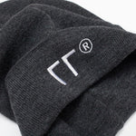 LOGO BEANIE GREY - outoffmymind