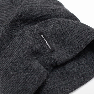 LOGO BEANIE GREY - outoffmymind