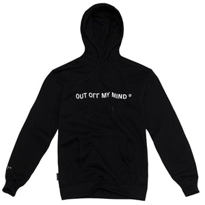 OOMM HOODIE BLACK - outoffmymind