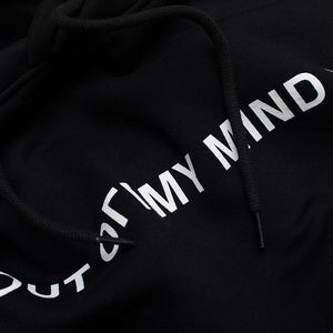 OOMM HOODIE BLACK - outoffmymind