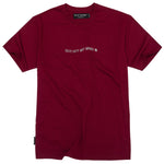 WAVE TEE BURGUNDY - outoffmymind