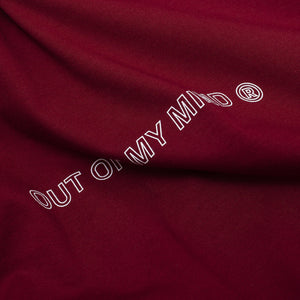 WAVE TEE BURGUNDY - outoffmymind