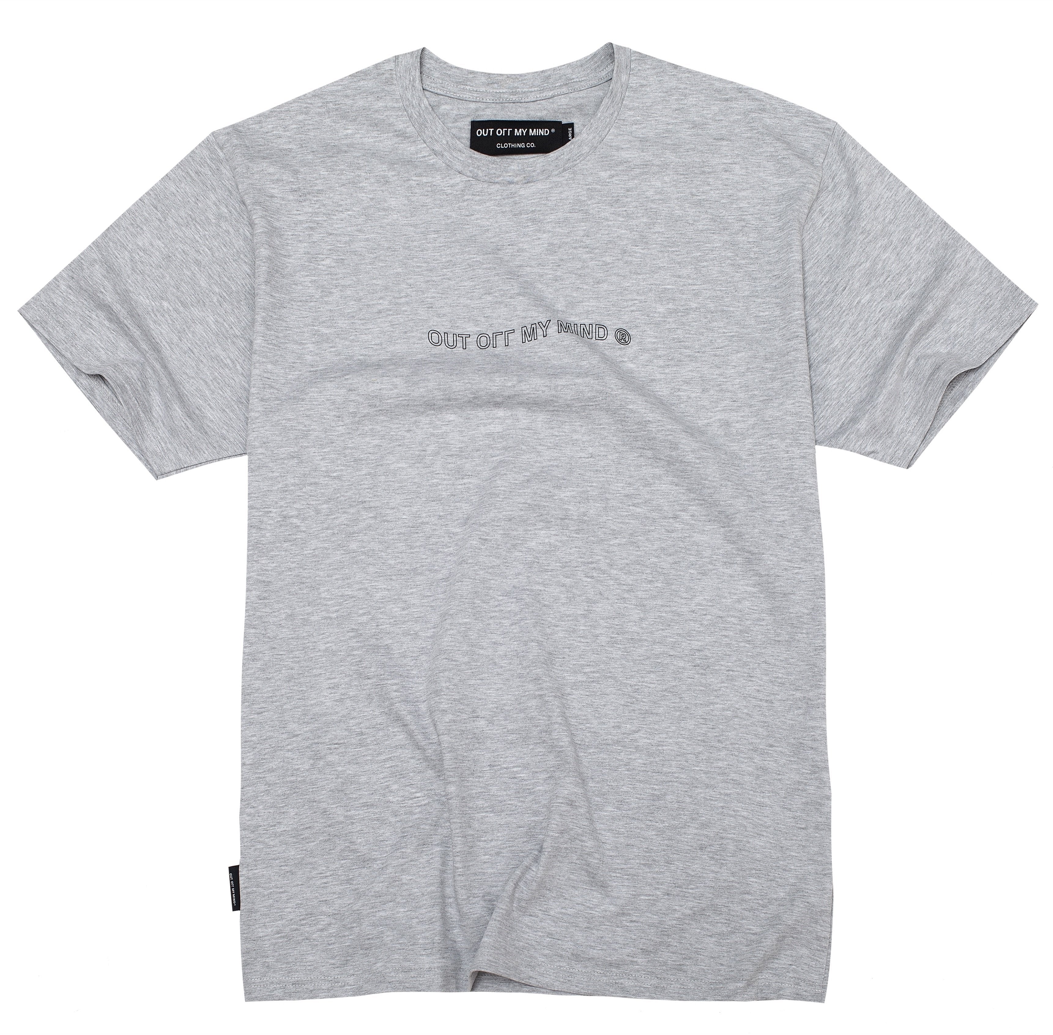 WAVE TEE GREY - outoffmymind